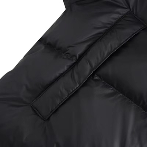 Custom Woman Winter Zipper up Stand <b>Collar</b> Cropped Puffer Down <b>Jackets</b> Customized Women Bubble <b>Jackets</b> - Product Image 3