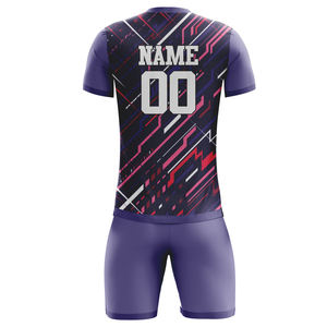 Conjuntos de Camisetas de Fútbol Sublimadas, Ropa Deportiva de Fútbol para Hombre, Camisetas de Fútbol Personalizadas, Uniformes Deportivos de Fútbol para Equipos - Product Image 4