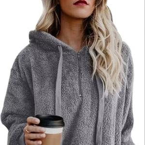 Sudaderas con Capucha, Sudadera Deportiva, Cómoda, Holgada, con Bolsillos, Sudadera con Capucha, Sudadera Deportiva de Forro Polar - Product Image 1