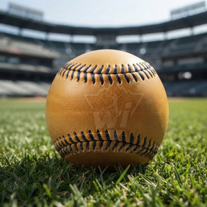 Pelotas de Béisbol de Entrenamiento Ligeras y Duraderas de Primera Calidad, Pelotas de Béisbol Deportivas de Cuero Genuino, Diseño Personalizado para Prácticas y Juegos - Product Image 5