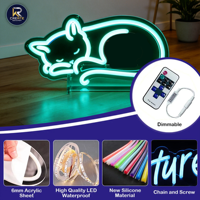 Enseignes néon LED personnalisées - Lumières néon murales personnalisées pour voiture, maison, mariage et fêtes |   Matériau acrylique imperméable IP65