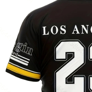 Conjunto informal de camiseta y pantalones cortos de manga corta para hombre, mezcla de poliéster, patrón geométrico, cuello redondo, lavable a máquina - Product Image 5