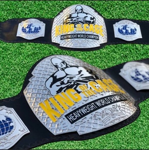 Cinturón de lucha libre de campeonato de peso pesado OEM/ODM personalizado 6MM cuero con logotipo de aleación de zinc diseño de título de legado de boxeo - Product Image 2