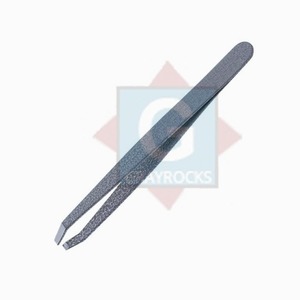 Pinzas de cejas inclinadas profesionales de alta calidad, herramienta de belleza de acero inoxidable para desplumar cejas - Product Image 3