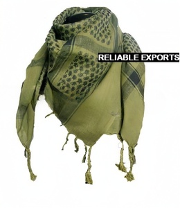 Shemagh ผ้าพันคออาหรับผ้าฝ้ายสไตล์ชนเผ่า - Product Image 1
