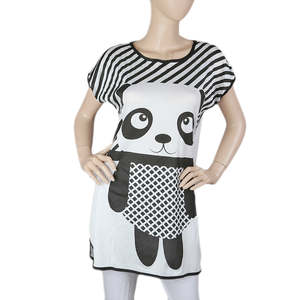 Camiseta de noche para mujer - Negra - Product Image 2