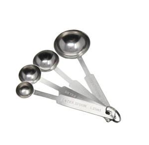 Outils de mesure Manche en métal Cuillère à matcha Cuillère à mesurer de cuisine en acier inoxydable Cuillères à mesurer en or - Product Image 5