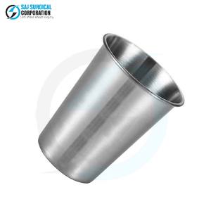 Construction autoclavable de tasse manuelle d'acier inoxydable de Holloware d'hôpital pour la stérilisation répétée et le contrôle d'infection - Product Image 2