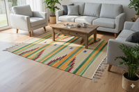 Tapis en coton noir et blanc moderne, tissé à la main, en peluche florale, réversible, lavable en machine, pour la maison, les pique-niques et les voyages, vente en gros