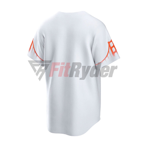 Chemises en jersey de baseball à logo personnalisé à séchage rapide pour hommes vêtements de sport avec broderie personnalisée et numéro de nom avec techniques imprimées vêtements d'équipe - Product Image 5