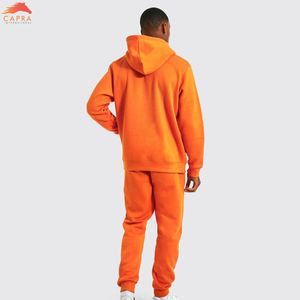 2025 Winter Solid Color Blank <b>Fleece</b> 100% Cotton <b>Thick</b> 360 GSM Heavy Weight Spray Dyed Hoodies for <b>Men</b> hoodie set - Product Image 5