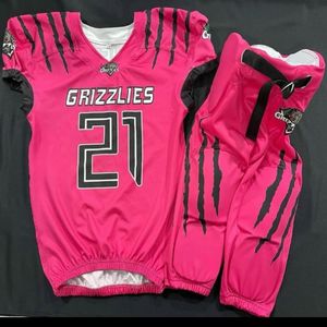 Uniforme de football américain personnalisé vente en gros de haute qualité dernière conception hommes sublimation enfants OEM Logo uniforme de football américain - Product Image 5