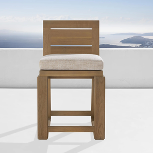 Strong bar <b>stool</b> furniture with a minimalist style for indoor use made from good quality teak wood and termite resistant - Product Image 2