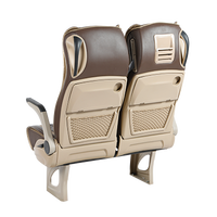 GS 502 Siège passager de bus de haute qualité avec dossier inclinable confortable pour une utilisation en bateau