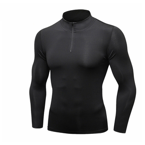 Nueva llegada camisa de compresión hombres sublimación personalizada al por mayor personalizado impreso camisa de compresión MMA Rash Guard servicio OEM - Product Image 5