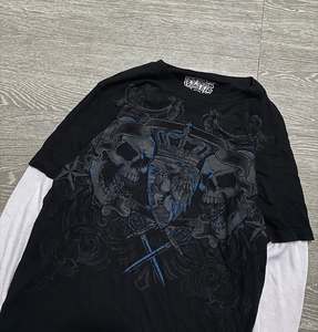 OEM Mới Tùy Chỉnh Giản Dị Thời Trang Phố Đôi Lớp Nhiệt Tay Áo Cổ Điển T-Shirt Cho Nam Giới Tùy Chỉnh Thiết Kế Người Đàn Ông Mới Áo Sơ Mi - Product Image 3