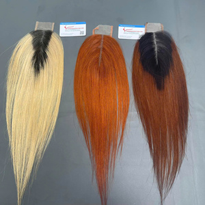 Precio al por mayor HD Cierre de encaje Virgen Vietnamita Extensiones de cabello humano 2x6 Cierre Pelucas Cabello - Product Image 6