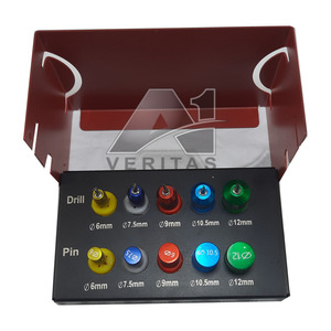 High Quality A-1 VERITAS Dental <b>Drill</b> <b>Guide</b> Kit Stainless Steel Implant Positioning Surgical <b>Guide</b> Set Reusable Dental Tools - Product Image 1