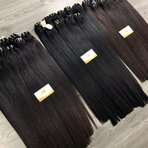 Lot en gros de cheveux vierges vietnamiens de haute qualité 100% naturels, double trame, sans perte ni nœuds, extensions de cheveux humains - Product Image 4