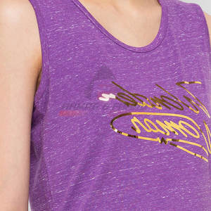 Camiseta sin mangas de uso de verano para mujer, camiseta sin mangas transpirable para mujer, camiseta sin mangas de gimnasio para mujer - Product Image 5