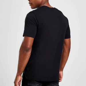 T-shirt imprimé de haute qualité 100% coton T-shirt surdimensionné à col rond unisexe personnalisé en gros - Product Image 3