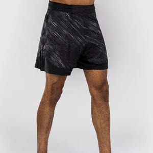 Professional MMA Fighting <b>Shorts</b> Canvas Solid 4 Way Stretch Custom Made for Training Sparring Grappling - Product Image 2