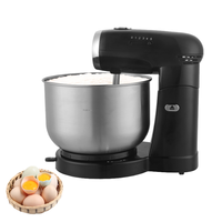 Ventes chaudes 3.5L mélangeur de nourriture électrique ménage cuisine pâte gâteau mélangeur avec acier inoxydable 304 bol boîtier en plastique