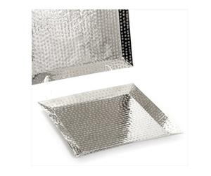 Fabuleux plateaux de service en chocolat martelé de différentes tailles Idéal pour les collations Dates Mariage élégant et plateau de nourriture décoratif - Product Image 2