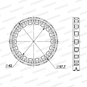 SGJA02 สปริงเบรกสำหรับ Jatco / Nissan JF015E (RE0F11A) - Product Image 2