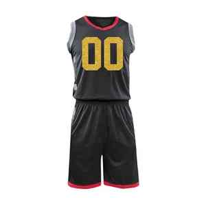 Uniforme de baloncesto personalizado equipo desgaste baloncesto Jersey pantalones cortos poliéster transpirable secado rápido sin mangas hombres niños traje conjunto - Product Image 4