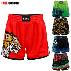 Shorts de sport légers pour hommes, extensibles, à séchage rapide, pour la boxe, le kickboxing, la lutte, pour l'entraînement au combat - Product Image 5