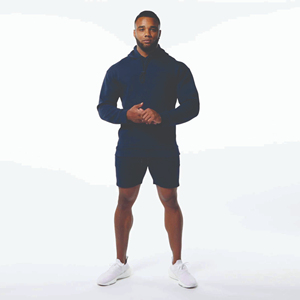 Sudadera con capucha de gran tamaño de algodón con logotipo personalizado de alta calidad para hombres, sudaderas con capucha lisas en blanco con hombros caídos de lana gruesa para hombres - Product Image 2