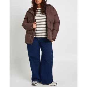 New Shiny Women Bubble Puffer Jacket Fashionable Streetwear Winter <b>Coat</b> Private Label Available - Product Image 6