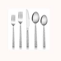 Ensemble de couverts de luxe en acier inoxydable 304 plaqué or, poignées à perles blanches, pour usage en restaurant, durable, facile à nettoyer, écoresponsable