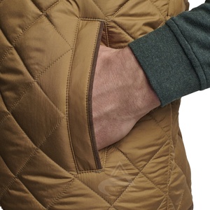 El mejor chaleco acolchado de algodón pesado para hombres para invierno, transpirable y cálido, repelente al agua con estilo de caja para un calor cómodo - Product Image 1