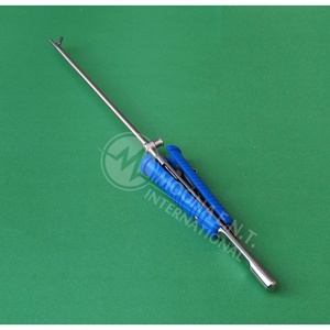 Portaagujas Cardíaco Curvo con Punta Izquierda TC, Manual, Reutilizable, con Mecanismo de Bloqueo, Longitud de Trabajo 17cm, Certificado CE - Product Image 2