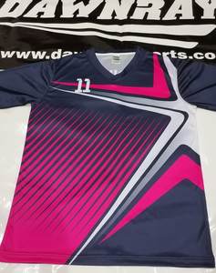 Uniformes de football professionnels personnalisés en bleu marine | Hommes Femmes Jeunes Tailles | Vêtements de sport légers à séchage rapide en gros - Product Image 6