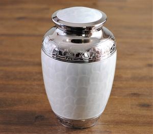 Handcrafted Urn for Human Ashes | Premium <b>Memorial</b> Keepsake | Premium Adult brass Urn Box - Product Image 2