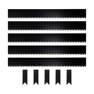 Customized Modern Galvanized Steel Landscape Edging for Home Garden Outdoor Construction Tool Saw-Teeth Flower <b>Pots</b> Planters OEM - Product Image 6