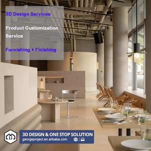 Servizio di Design d'Interni per Hotel Francesi, Servizio di Progettazione Architettonica, Rendering 3D, Decorazione Alberghiera, Design d'Interni 3D - Product Image 1