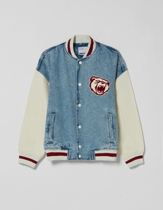 Nueva chaqueta Varsity de moda para hombre, chaqueta de béisbol Bomber ajustada informal a precio de fábrica por encargo - Product Image 1
