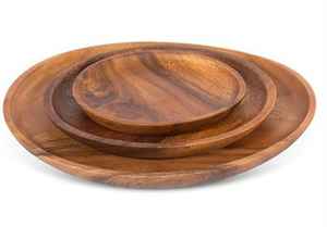 Bandeja de Madera Natural Hecha a Mano en Oferta, Artesanía de Madera de Saharanpur de la India en Venta - Product Image 5
