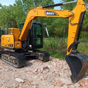 Mini-excavatrice sur chenilles SANY SY35U 2.6T avec moteur d'origine, modèle 2023, avec boîte de vitesses, pompe, roulement, moteur, machinerie certifiée - Product Image 4