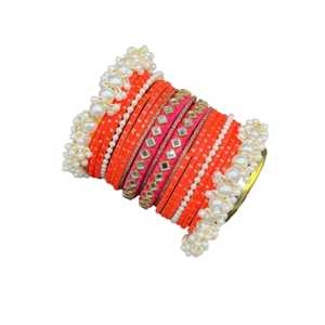 Trending <b>Silver</b> Plated Copper Alloy Geometric <b>Bangles</b> Churian <b>for</b> <b>Women</b> Wedding Party & Eid Festive Collection Adults - Product Image 1