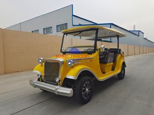 Voiture funéraire moderne MH très propre avec miroir latéral, châssis de voiture de tourisme classique, moteur AC, batterie au plomb-acide, 50 km/h, à vendre - Product Image 1