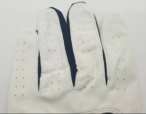 Gant de golf en cuir Cabretta de qualité supérieure pour hommes, respirant pour les sports d'hiver, main droite, blanc, pour les golfeurs gauchers - Product Image 4