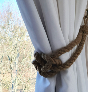 <b>Curtain</b> Tieback - Accessories for <b>Curtains</b>. <b>Nautical</b> Decor - Product Image 2