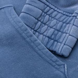 2025 mode sweats à capuche blanc lavage à l'acide sweat à capuche pour hommes extensible et de qualité supérieure tissu lavage à l'acide hommes sweats à capuche - Product Image 3