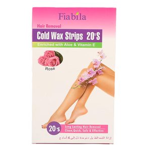 Bandes de cire froide Fiabila pour l'épilation - Rose - Product Image 2