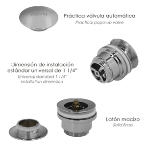Valvola Clic Clac per Lavabo 1-1/4" - Product Image 3